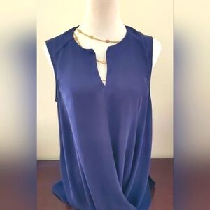 Laundry by Shelli Segal Medium Navy Top